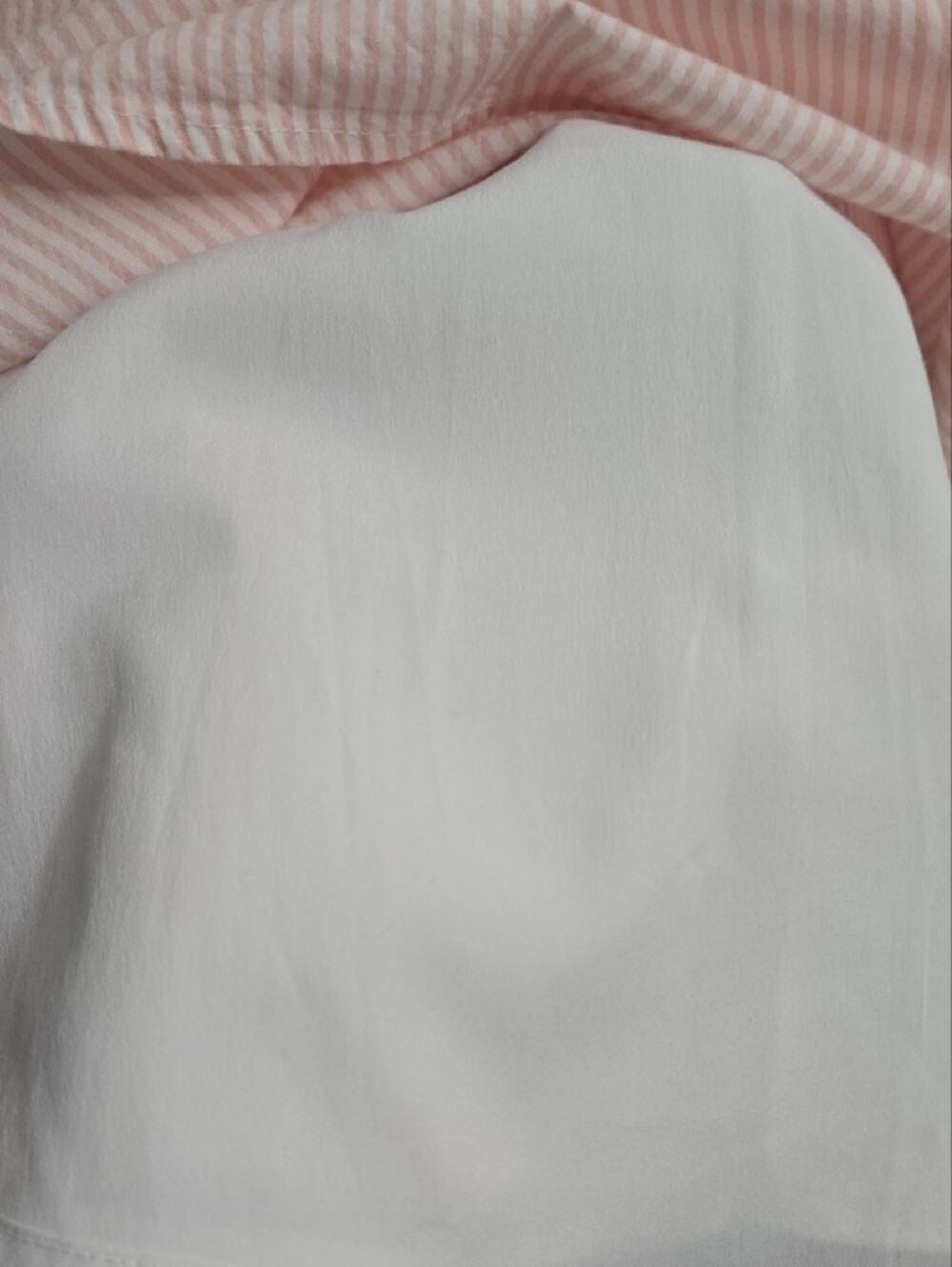 #281.Ann Taylor Factory Pink Striped V-Neck Flared Pockets Midi Dress - Picture 7 of 8
